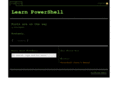 learnpowershell.org