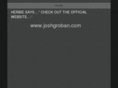 joshgroban.co.uk