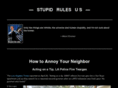 stupidrules.org