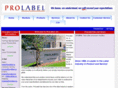 prolabel-inc.com