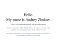 andreyzhukov.com