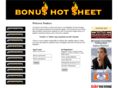 bonushotsheet.com