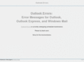 outlook-errors.net