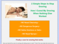 easysnoringcure.com
