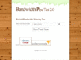 bandwidthpipetest.com