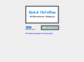 quickunfollow.com