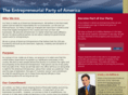 entrepreneurialpartyofamerica.com