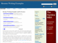resumewritingexamples.net