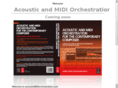 acousticmidiorchestration.com