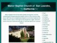 manorbaptistchurch.com