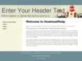 howtoselfhelp.net