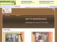mattsmaintenance.com