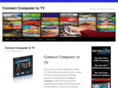 connectcomputertotvv.com