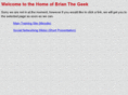 brianthegeek.net