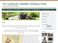 ivyleaguecanineconsulting.com