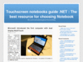 touchscreennotebooksguide.net