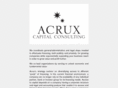 acruxcapitalconsulting.com