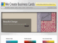 wecreatebusinesscards.com