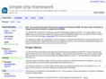 simple-php-framework.com