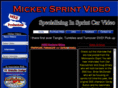 mickeysprintvideo.com