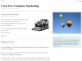 cureforcommonmarketing.com