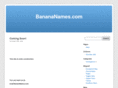 banananames.com