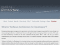 softwarearchitecturefordevelopers.com