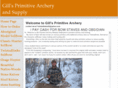 gillsprimitivearchery.com