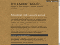 laziestcoder.com