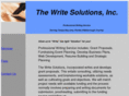 thewritesolution.org