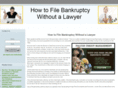 howtofilebankruptcywithoutalawyer.com