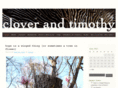 cloverandtimothy.com
