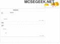 mcsegeek.net