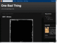 onebadthing.com