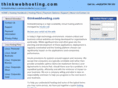 thinkwebhosting.co.uk
