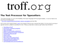 troff.org