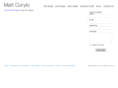 mattcurylo.com