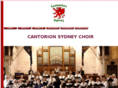 cantorionsydneychoir.com