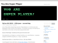 youaresuperplayer.com