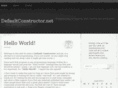defaultconstructor.net