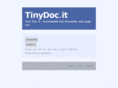 tinydoc.it
