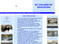kccollegeofeducation.com