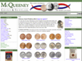 mcqueeneycoins.com