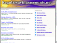 regularsavingsaccounts.net