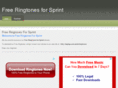 sprintringtones.org