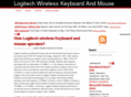 logitechwirelesskeyboardandmouse.org