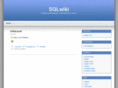 sqlwiki.net