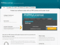 phpmylicense.net