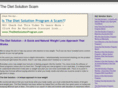 thedietsolutionscam.info