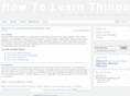 howtolearnthings.com